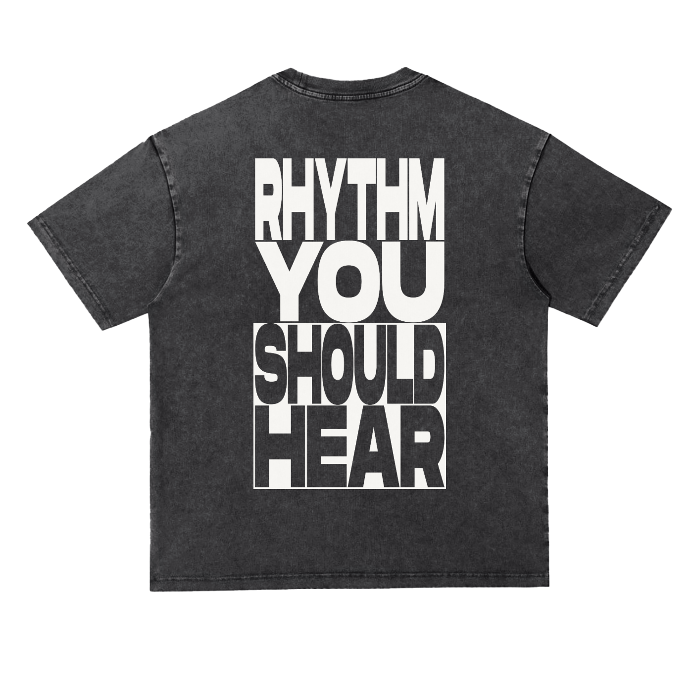 Block Heavy Acid T - White